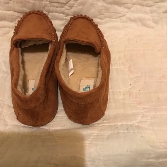 Thereabouts flux leather tan slippers - Picture 3 of 5